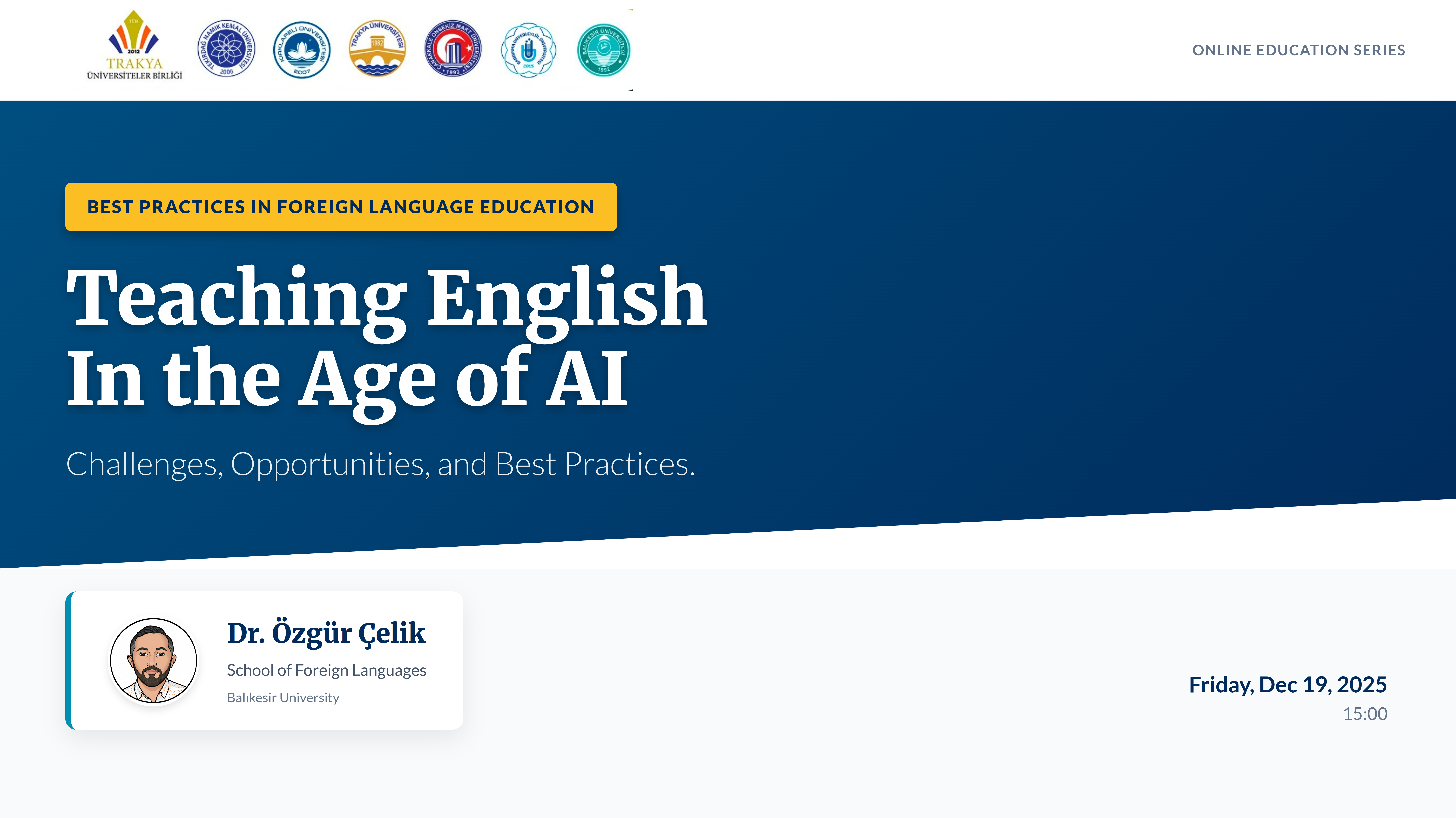 Best Practices in Foreign Language Education: Teaching English In the Age of AI